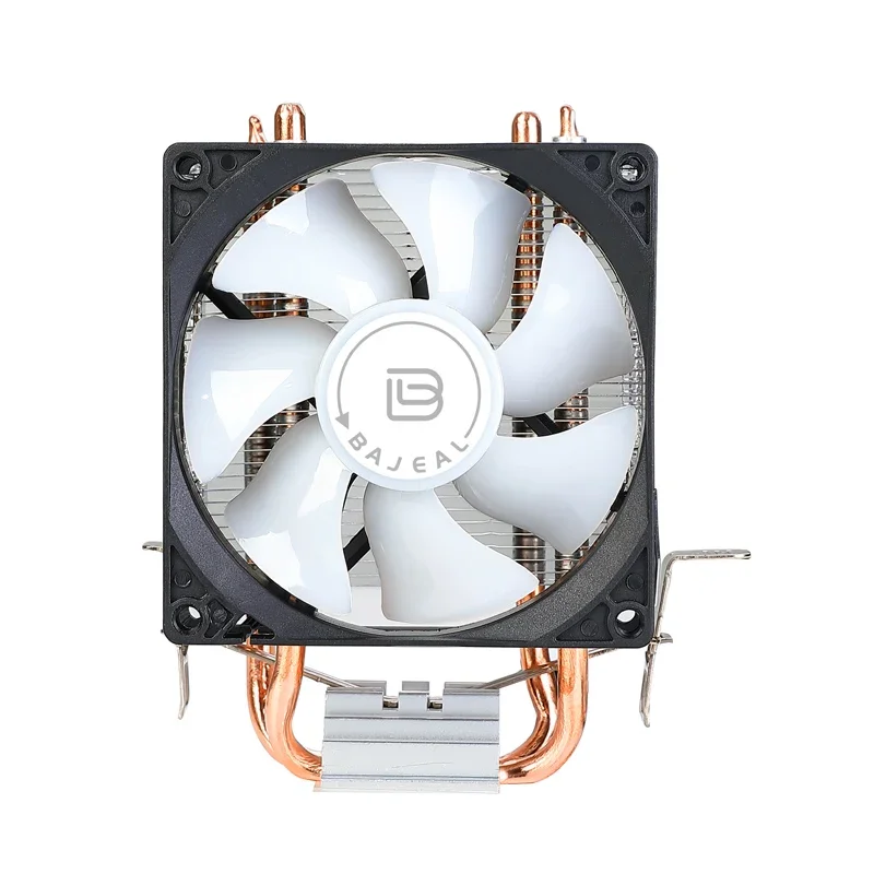 High-Performance RGB CPU Cooling Fan For Intel And For AMD Processors - Efficient Desktop Multi Platform Large Fan Blade