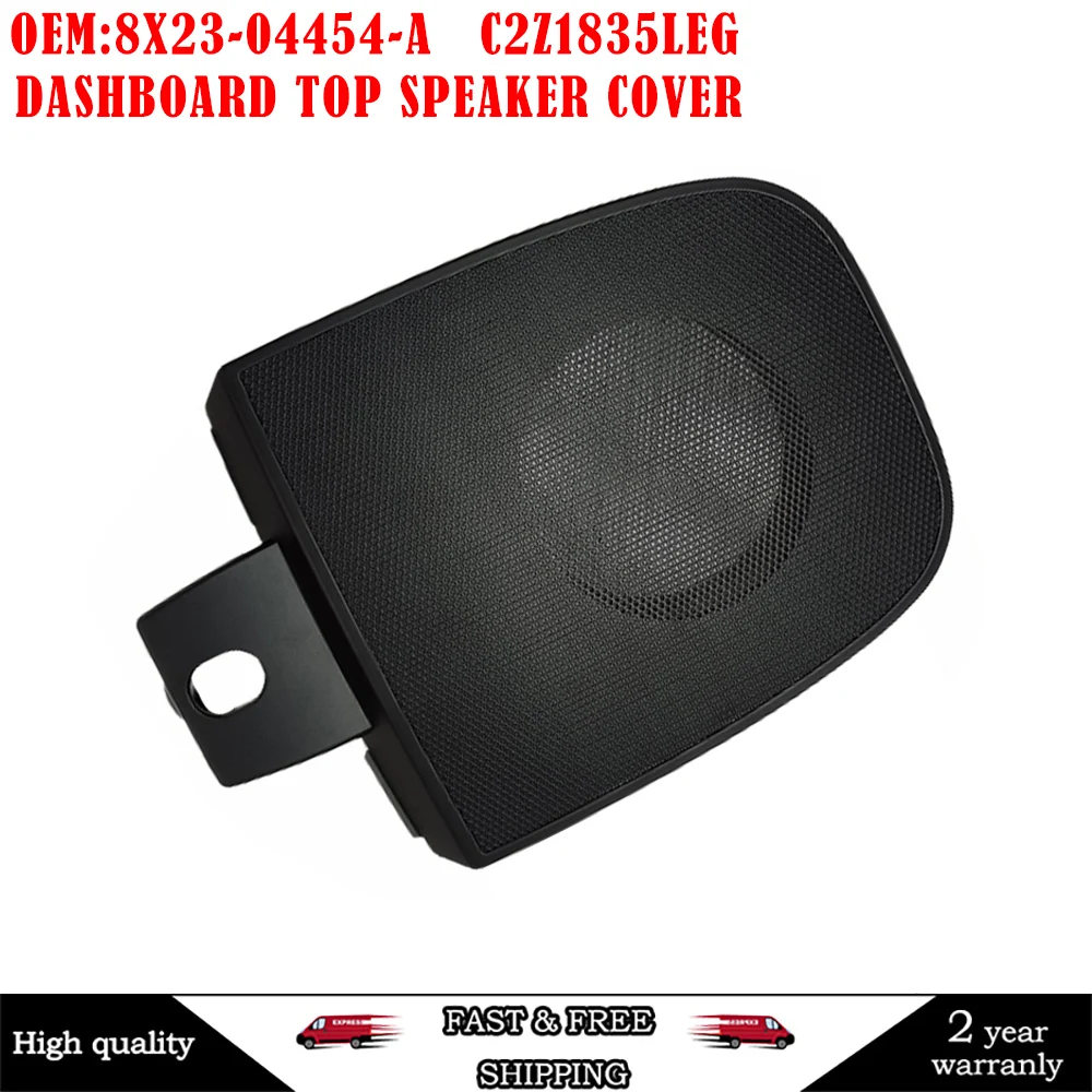 

For New Jaguar OEM 09-13 XF Instrument Center Speaker Cover Warm Charcoal C2Z1835LEG Dash Speakers Grille