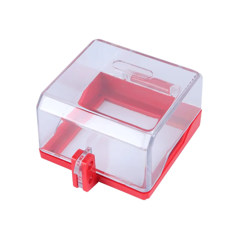 Plastic Transparent Enclosure for Critical Function Buttons on HVAC Control Systems and Fire Alarm Interface Panels