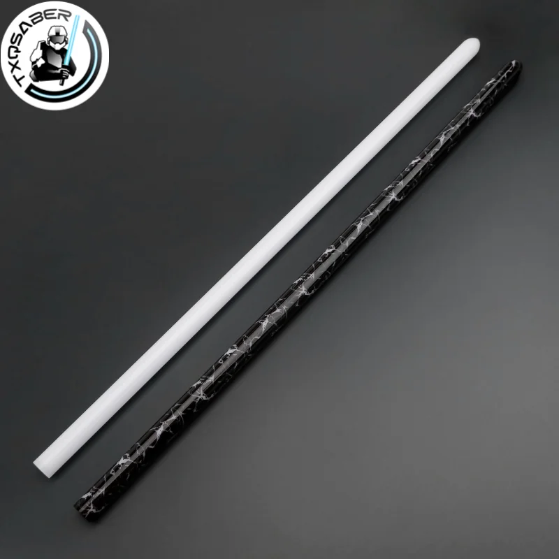 TXQSABER Heavy Dueling Lightsaber Cracked Blade, 1inch 7/8 inch 2mm/3mm 66cm/82cm/92cm Length, High Quality PC