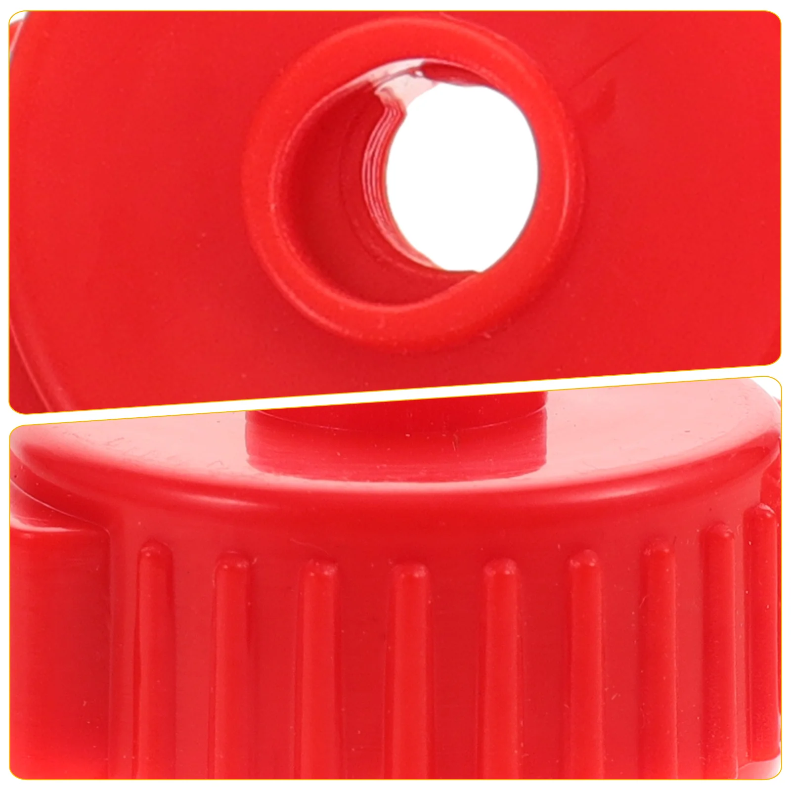 

8 Pcs Quick-set Cymbals Caps Release Hat Instrument Accessories Loading Nuts Red