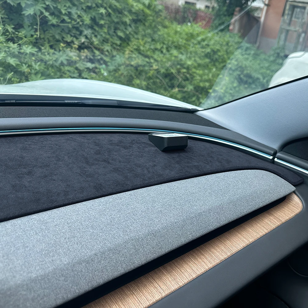 

For Tesla Model 3 Y 2024 2025 2026 Highland Juniper Car Dashboard Cover Avoid Light Pad Anti-UV Carpets Non-Slip Mat Accessories