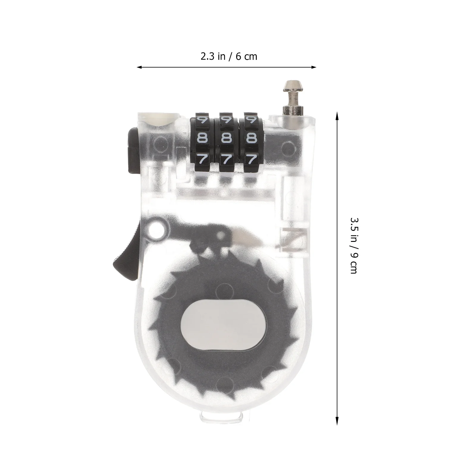 Snowboard Security Lock Bikes Skiing Boost Coded Veneer Anti-theft Safety Abs Travel for Scooter Password