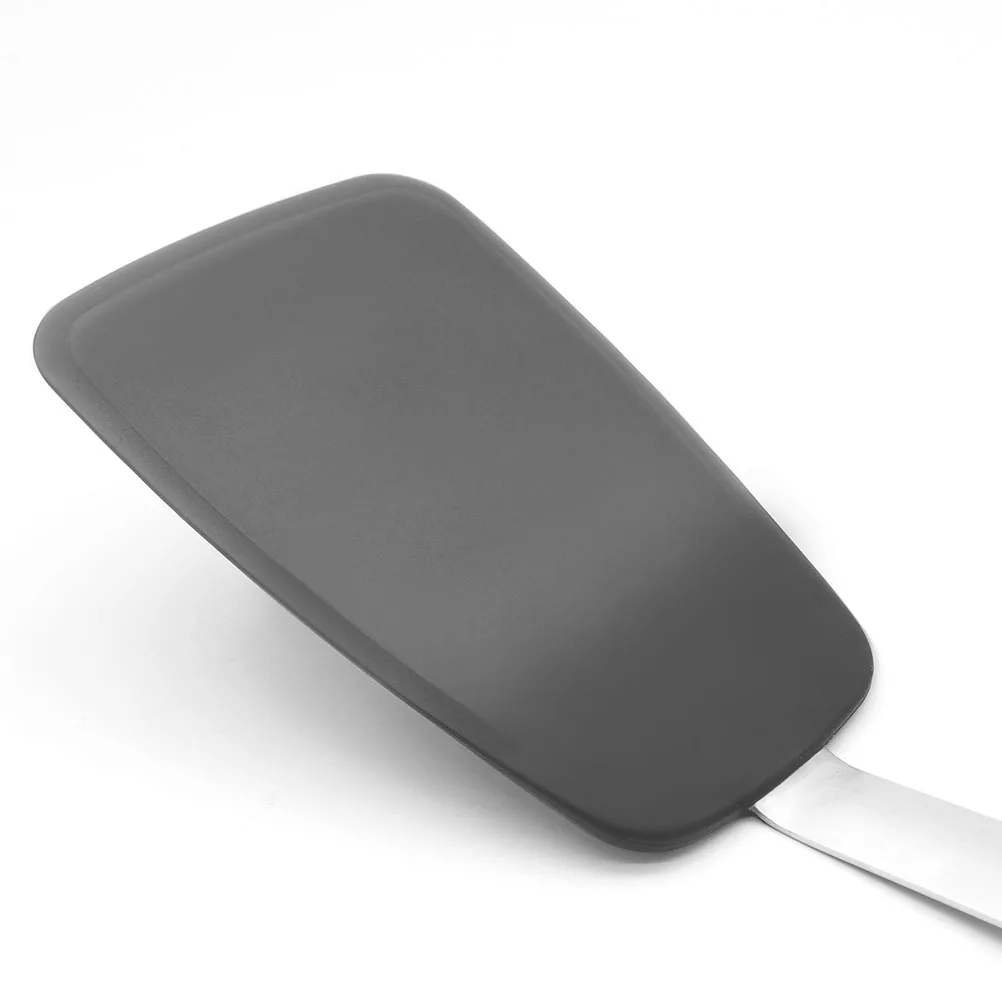 

Kitchen Silicone Steak Turner Heat Resistant Non-Stick Spatula Long Handle for Home Restaurant Cooking Scraper