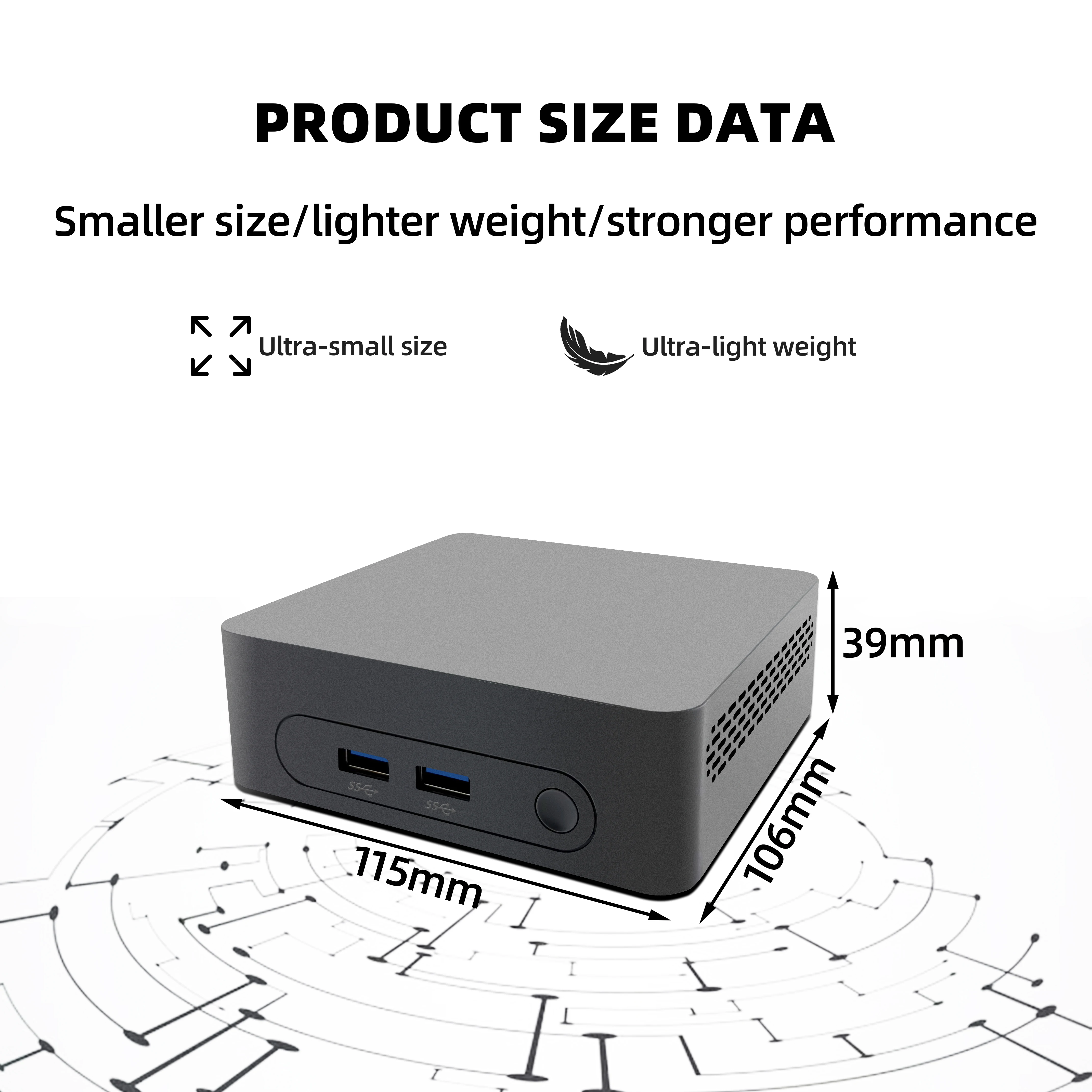 ZSUS i3 Mini PC Intel Celeron computadora de juegos de escritorio 8GB 16GB 128GB 256GB DDR4 USB3.0 WIFI5 BT4.2