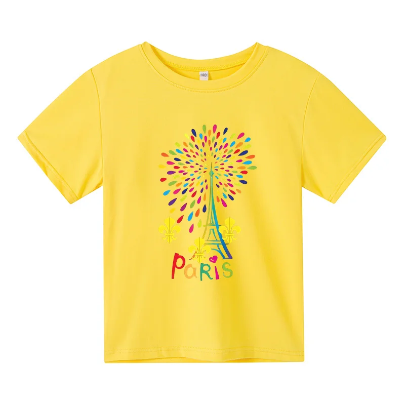 

Hot Selling Kids T-Shirt For Boys and Girls Aged 2-12 Casual Sports 2D Printing Fresh Anime T-Shirt Top Short Sleeved T-shirt