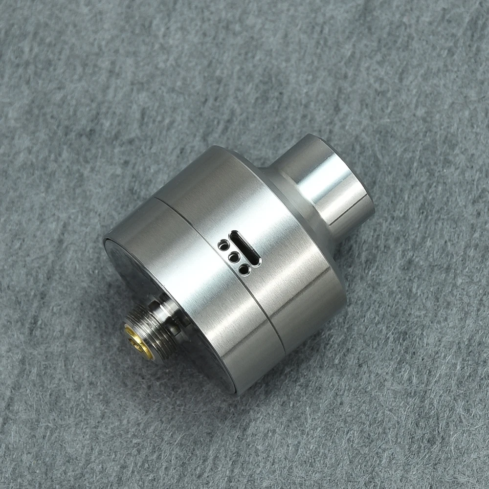 Wolfcoolvape Nisshoku RDA Atomizer for MTL Vaping, 22MM Dual/Single Coil Compatible Tank