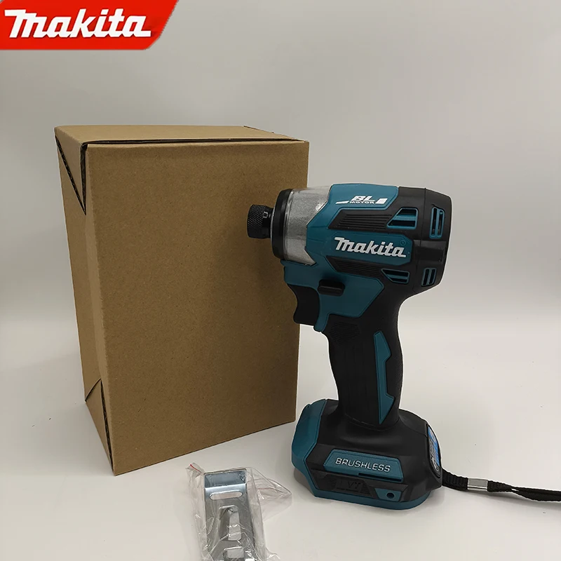 

Аккумуляторный ударный шуруповерт Makita 18V LXT DTD173, бесщеточный, электрическая дрель-шуруповерт, режимы T1/T2, двойная светодиодная подсветка, без аккумулятора и зарядного устройства
