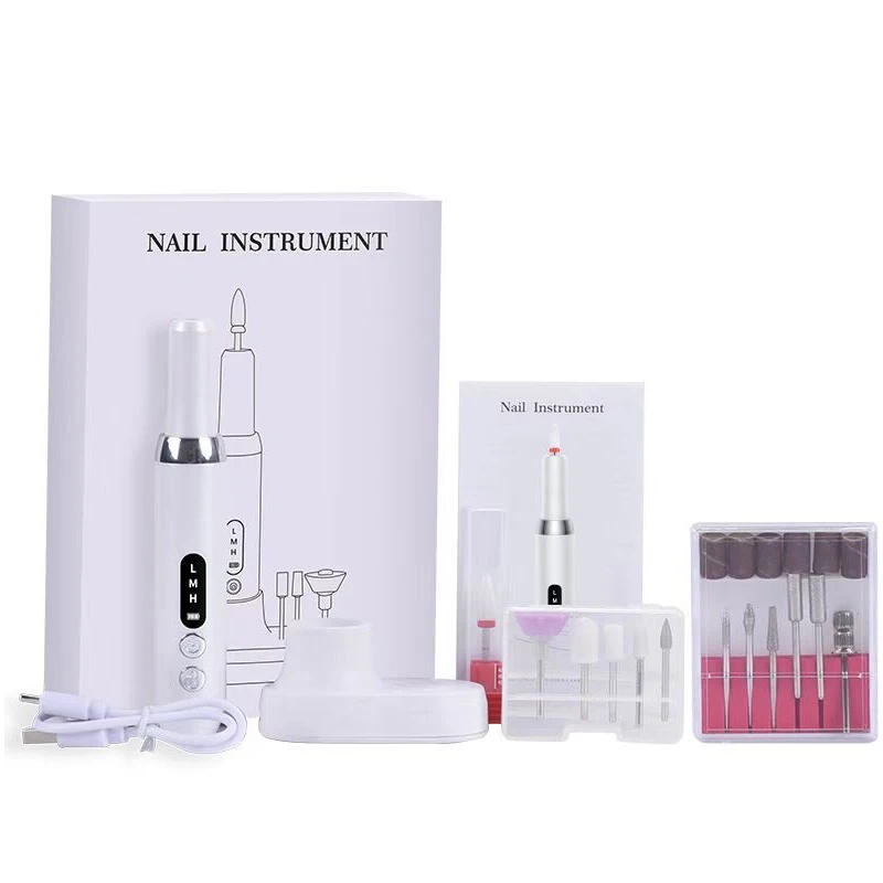 New Electric Nail Polisher Drill Bits Professional Nails Grinding Polishing Dead Skin Removal Sanding File Pen Manicure Machine