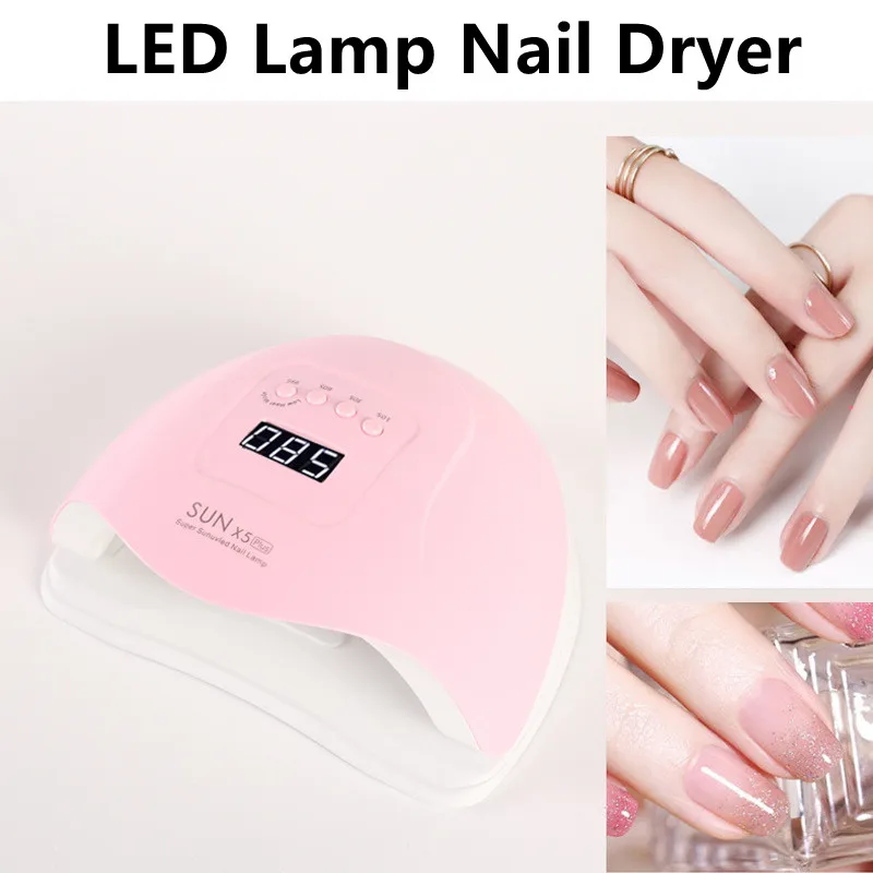 SUN X5 72W LED Lamp UV Gel Quick-drying Machine Nail Dryer Auto Sensor Manicure Tools Nail Phototherapy Lamp Nail Baking Lamp