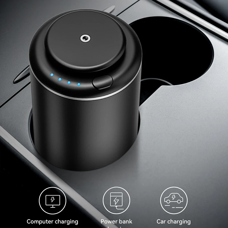 Usb Car Aroma Diffuser Mini Portable Essential Oils Diffuser Electric Aromatic Oasis Room Fragrance Scent Machine Air Freshener