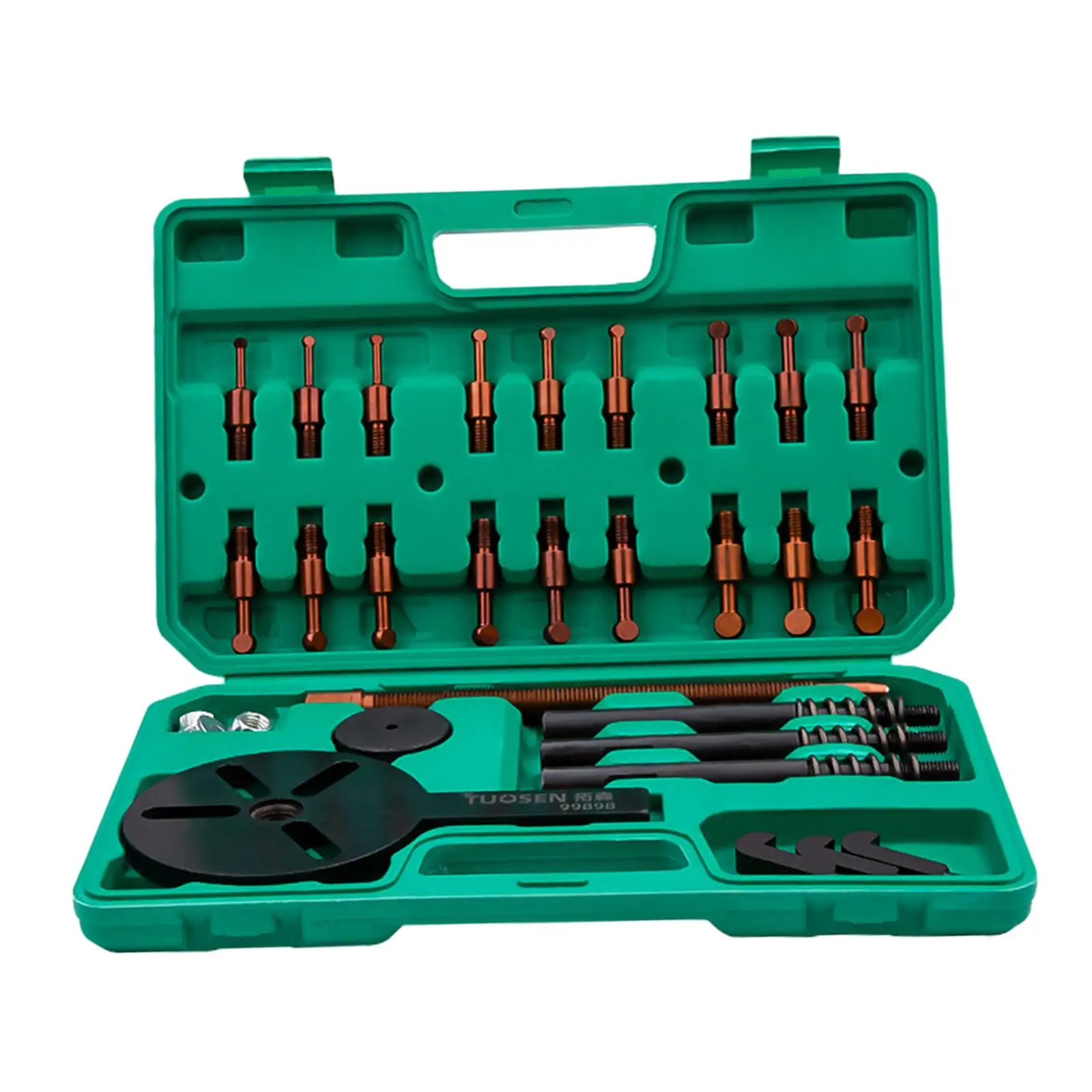 18 in 1 Bearing Puller Set Durable Carbon Steel Inner Hole Three Jaw Puller