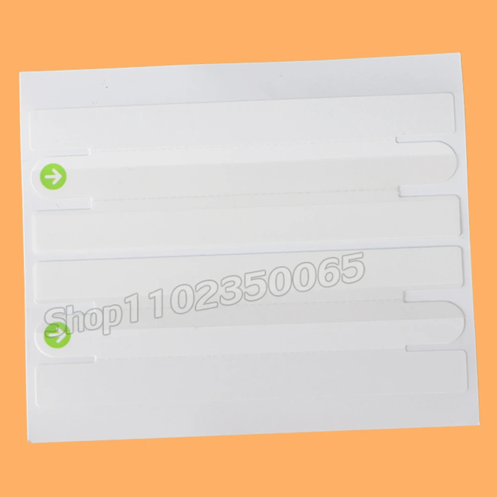 100Pcs/Lot New Phone Package Box Paper Blank Seal Sticker for iPhone 13 14 15 Series Customized Model Outer Packing Wrap Sealing