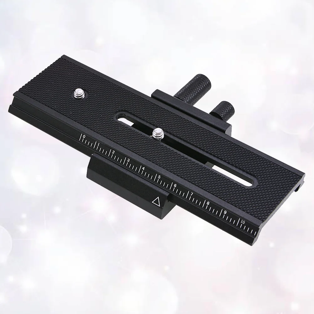 

Macro Rail Rod Support Black Dslr Camera Mount For Stable Close-Up Photography Anti-Shake Guide Bracket 1/4 Inch Screw