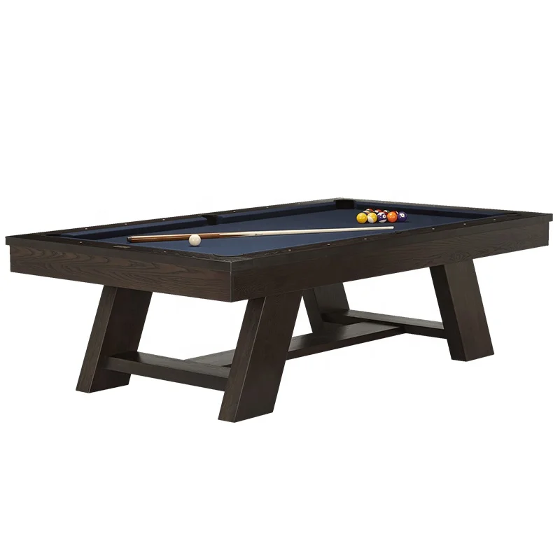 Style Pool Table 7ft 8ft 9ft Billiards with Dining Top and Table Tennis 3 in 1 with Bench for House