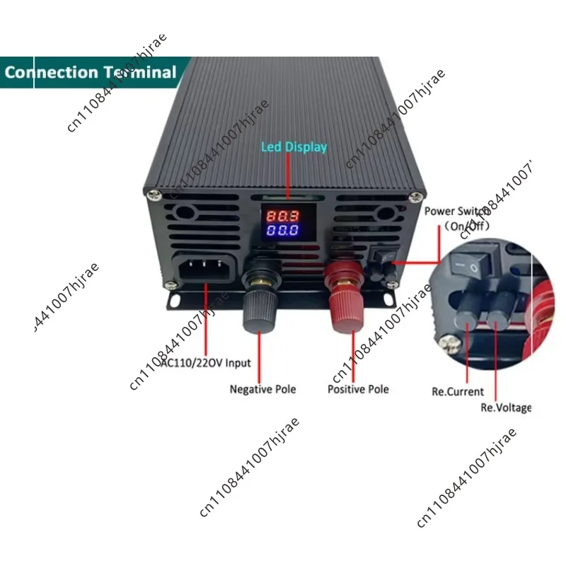 24V 62.5a Industrial Light Emitting Diode Lamp Driver Adjustable SMPS Power Supply 1500 Watts Single Output AC-DC Converter