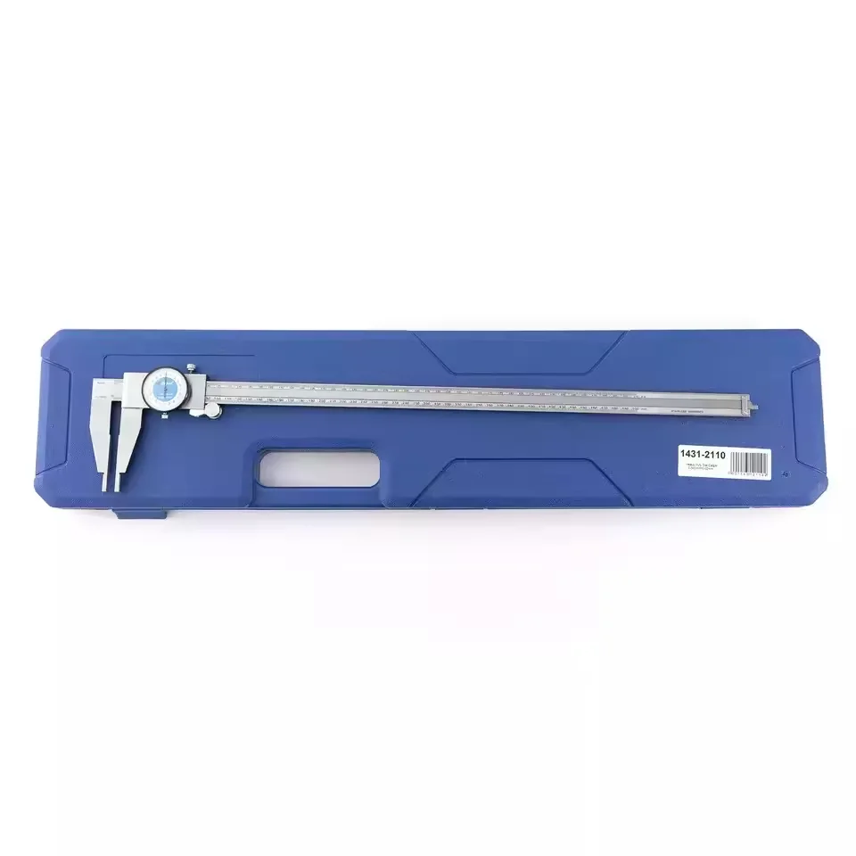 0-450mm 0-500mm 0-600mm 0-1000mm Heavy Duty Dial Vernier Caliper Big Size Calibrador 0.02 Graduation Measuring Gauge