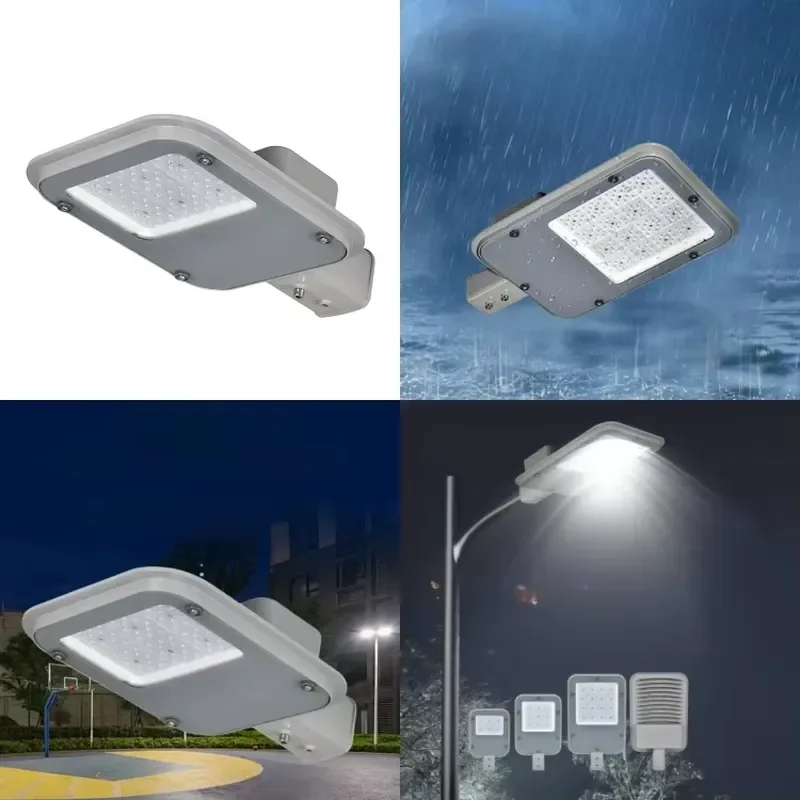 Hot Sale Aluminum Body AC Power Supply IP65 Rated 50W-200W Remote Control LED Street Light for Road Application for 2025