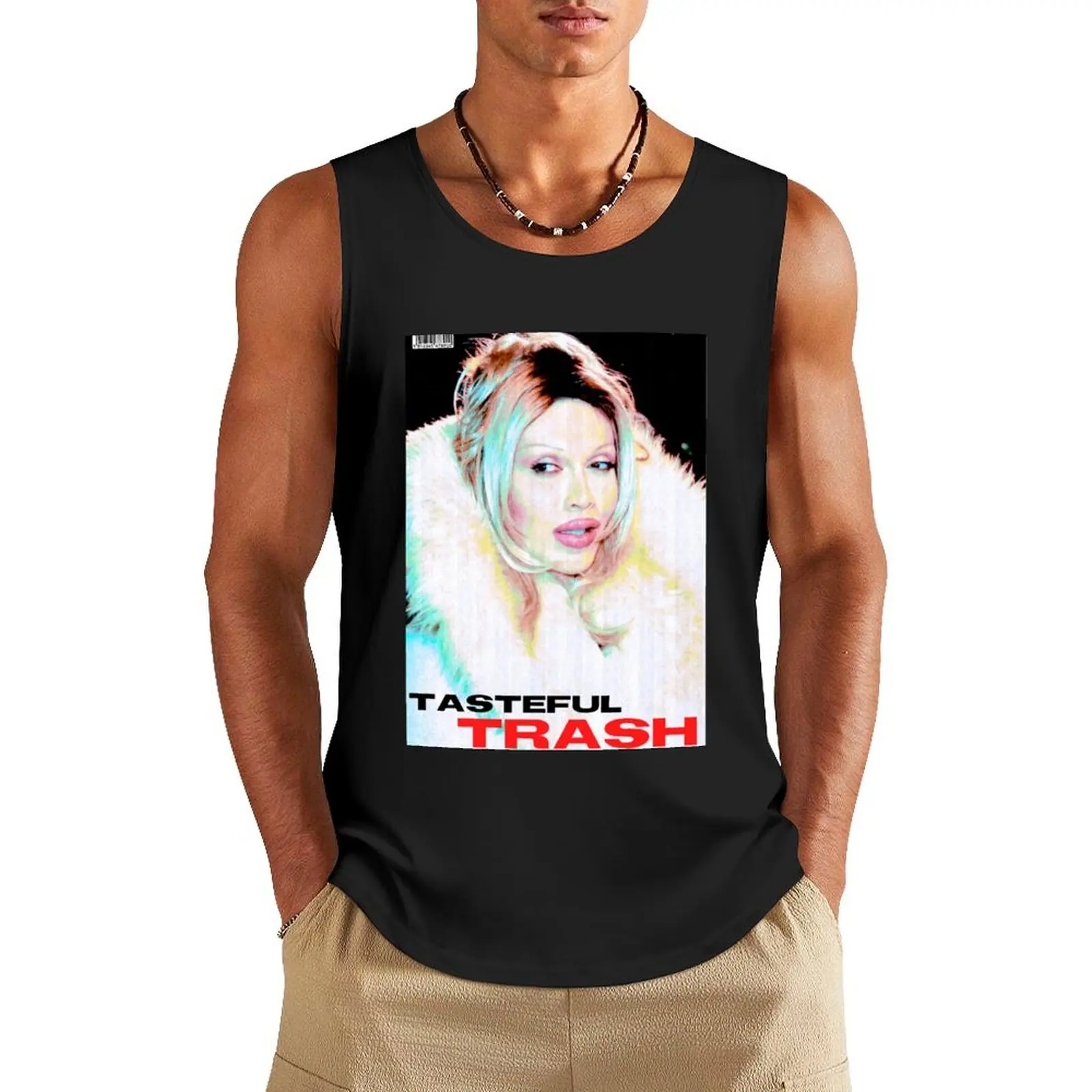 

TASTEFUL TRASH 001 Tank Top anime new in tops & t-shirt gym shirt man