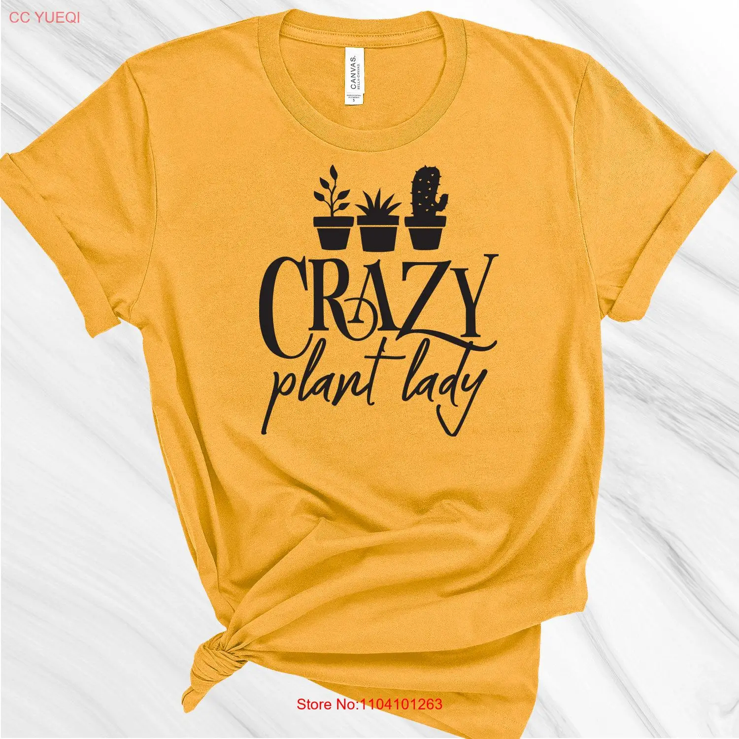 

Crazy Plant Lady T Shirt Gardening for Gardener Garden Lover Earth Day long or short sleeves