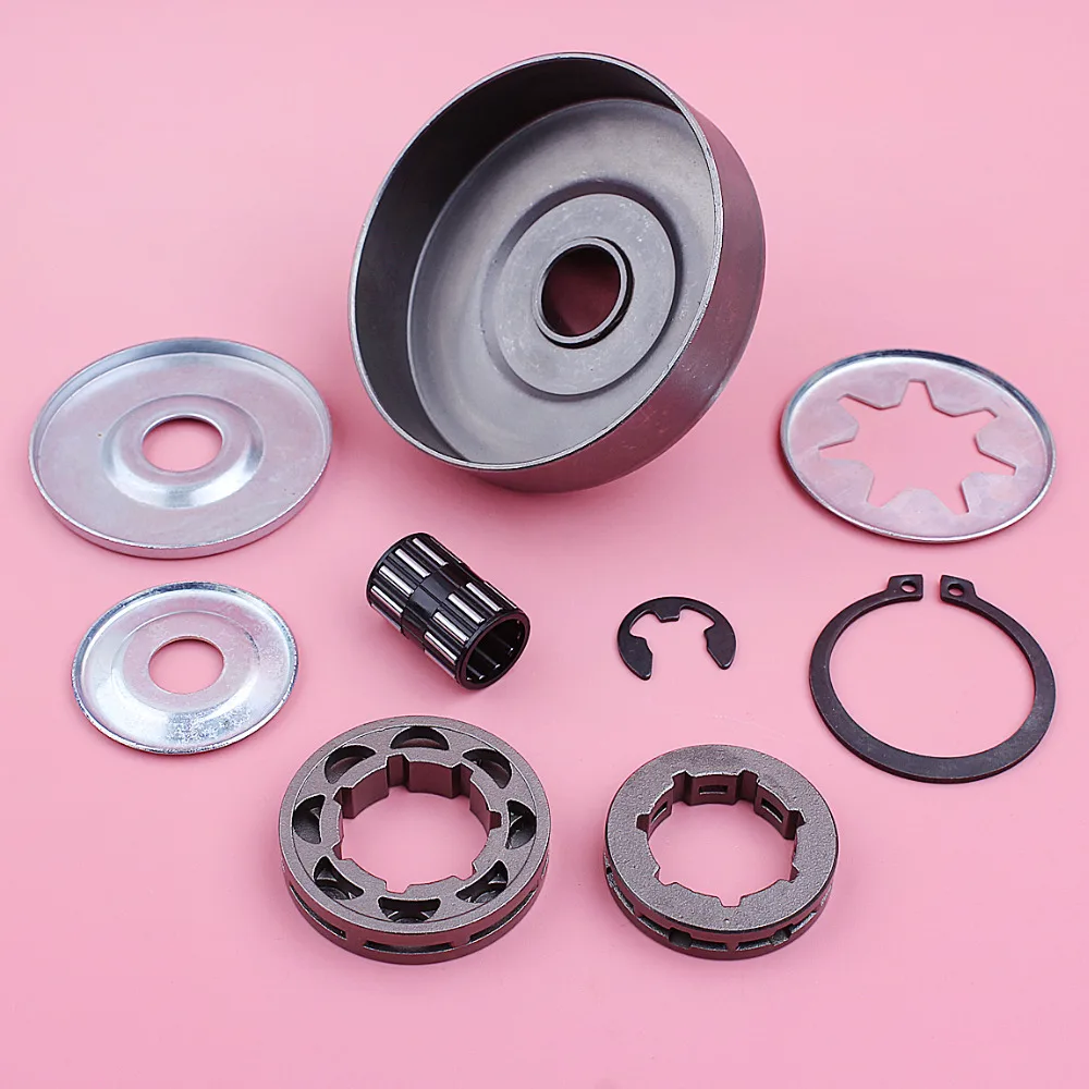 Imagem -06 - Clutch Sprocket Tambor Rim Washer Bearing Repair Kit Chainsaw Substituição Ferramenta Parte para Stihl 038 Ms380 Ms381