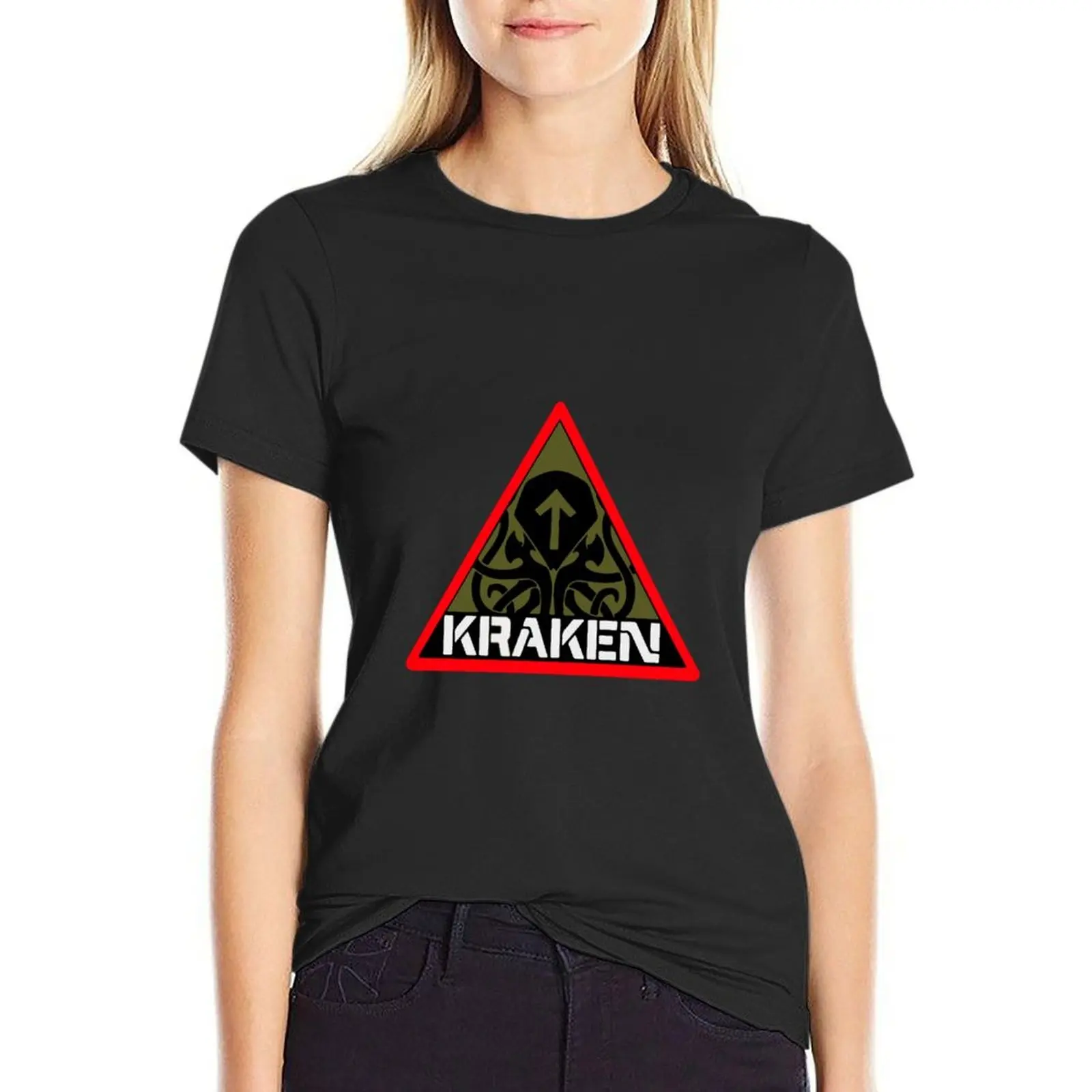 

kraken T-Shirt hippie clothes kawaii clothes oversized t shirts for Women