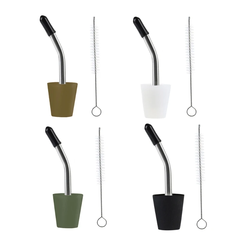 

Teas Kettles Pourers Stainless Steels Pourer Spout Teapot Extension Spout Water Kettles Spout Mouths for Outdoor Kettles