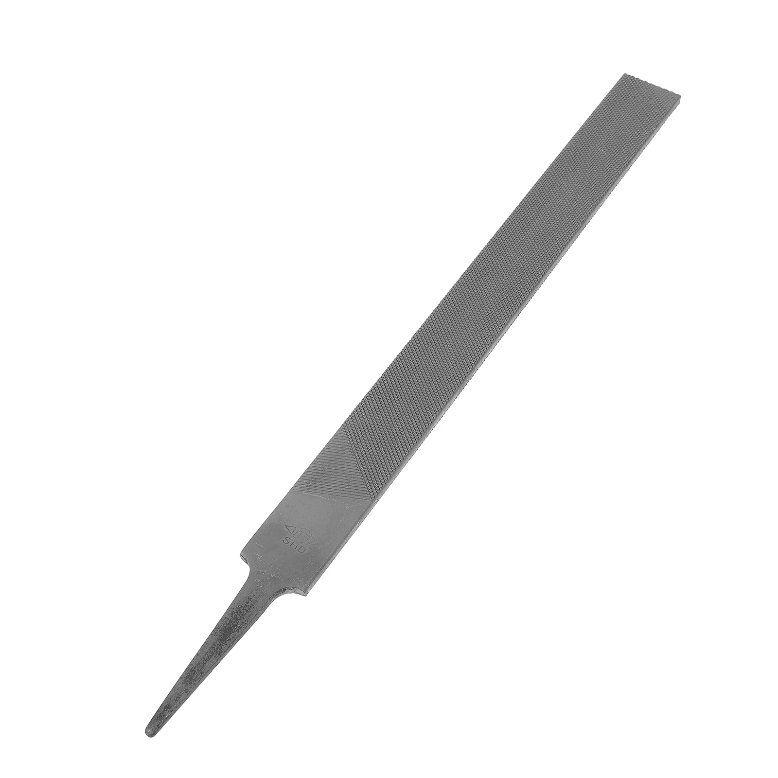 Lima piatta da 10 pollici in acciaio per utensili artigianali, affilatura a mano, levigatura piatta, lucidatura, riparazione, per la lavorazione dei metalli, carpenteria