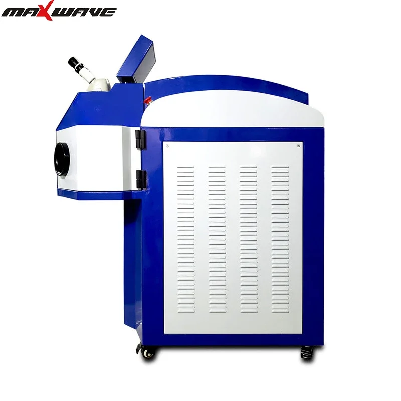 Maxwave MW-FW200A Built-in Water Cooling System Vertical Laser Jewelry Spot Welding Machine HD Microscope CCD Touch Screen