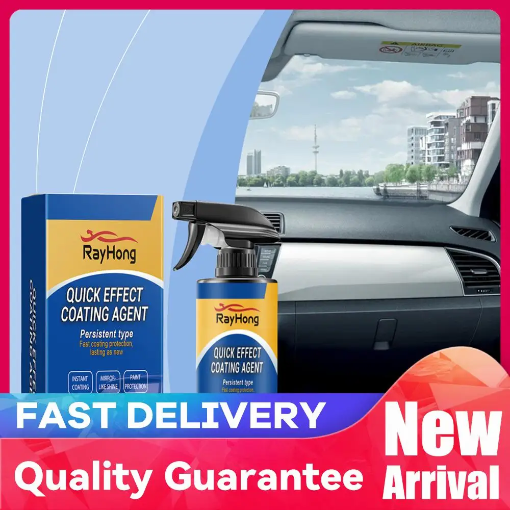 

120 мл Гидрофобное покрытие для автомобиля, быстросохнущий спрей для полировки и ухода, средство от запотевания для автомобилей