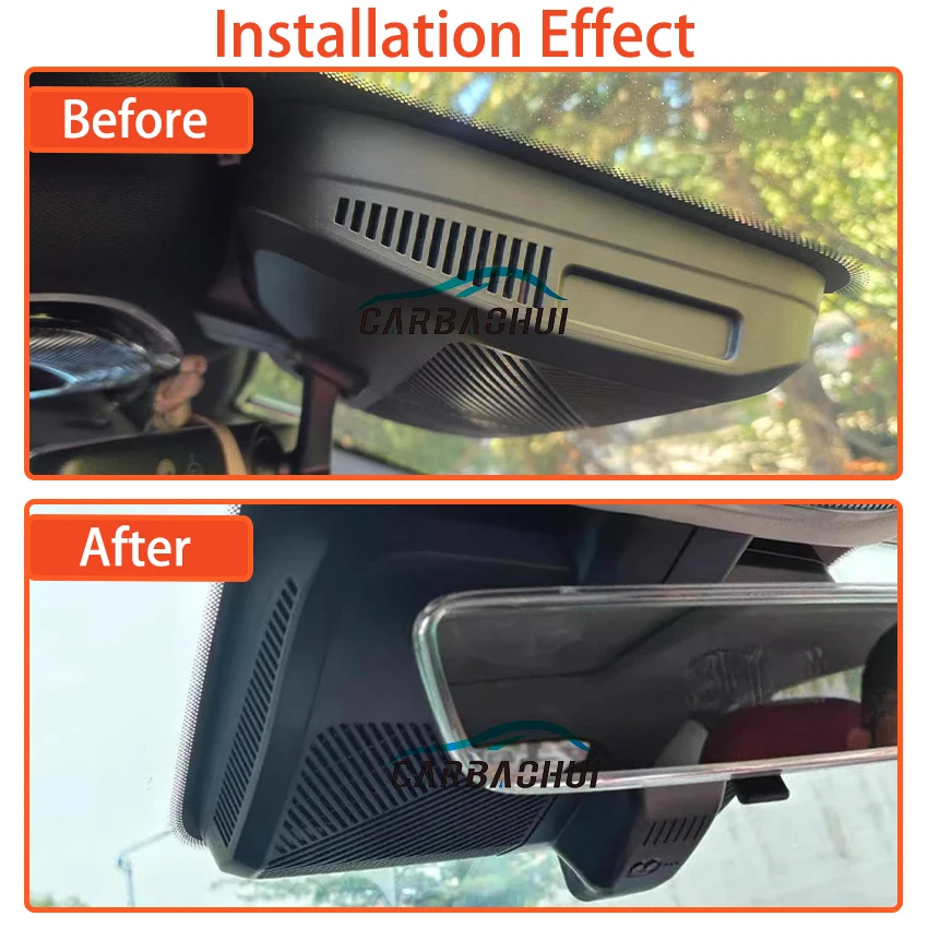 For Chery Exeed RX Yaoguang Omoda C9 9 2023 2024 2025 4K 2160P Car DVR Dash Cam Camera Night Vision Recorder Plug and play