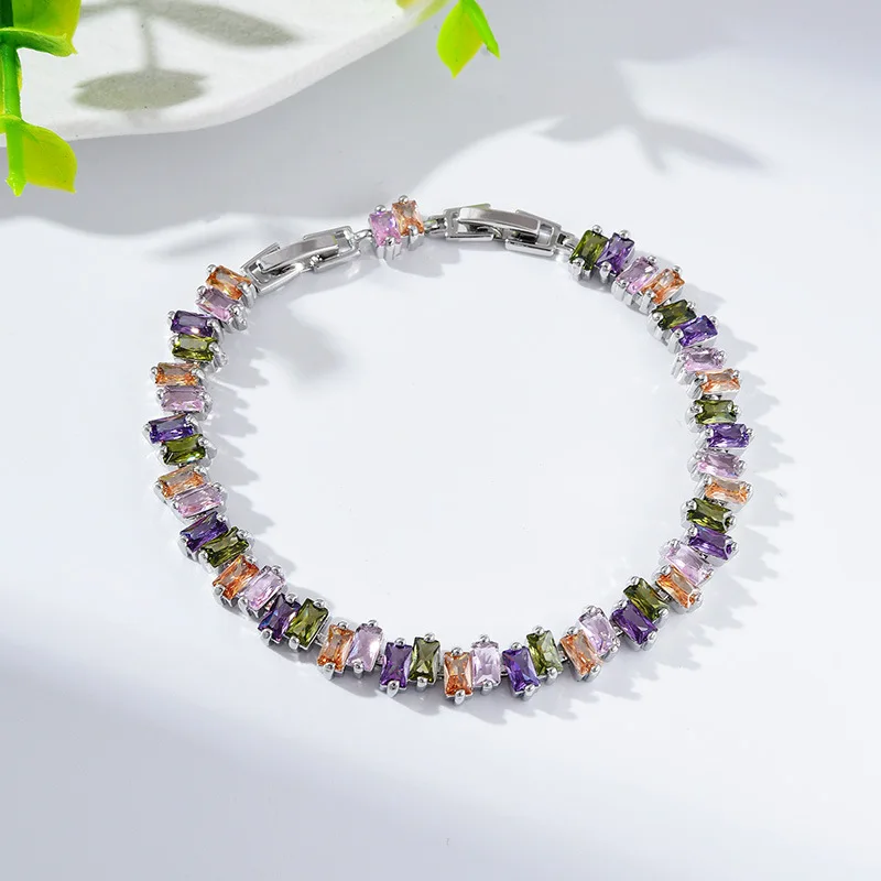 

HIBRIDE Super Flash Adjustable Size White Bracelet Stunning Women Jewelry Set for Nigeria Holiday Travel Wedding Gift B169