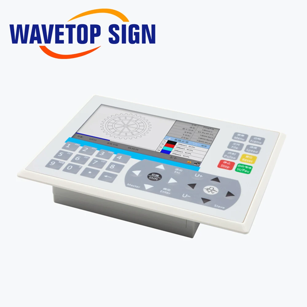 WaveTopSign Ruida RDC6685U-DFM Co2 Laser Control System Dual-track Large-format Visual Cutting System