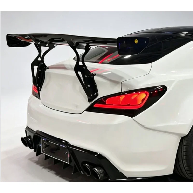 Carbon Fiber Rear Trunk Tail Wing Sports Coupe 2009-2016 Rocket Style Easy Installation Exterior Accessories