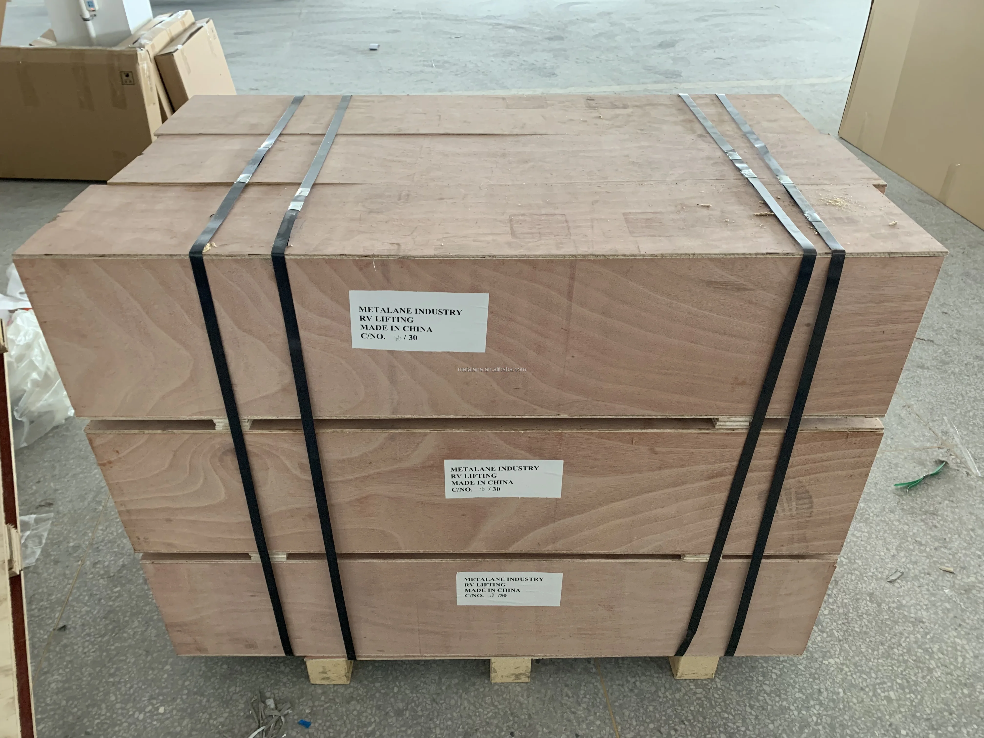 Electric Caravan RV Truck Stabilizer Lifting Jacks Camper Rolling Leveling Jacks With Controller Remote - Image 5