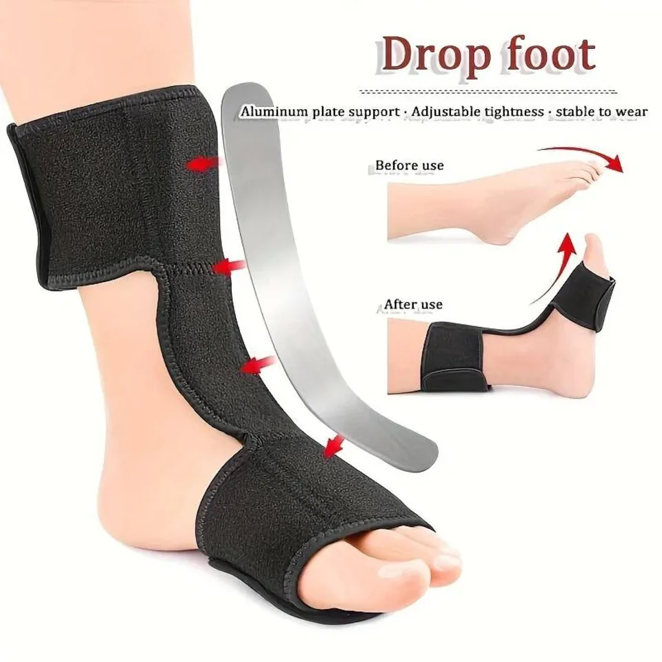 1PC Plantar Fasciitis Night Splint Adjustable Ankle Brace Foot Drop Brace For Plantar Fasciitis Arch Foot Pain Achilles Banket