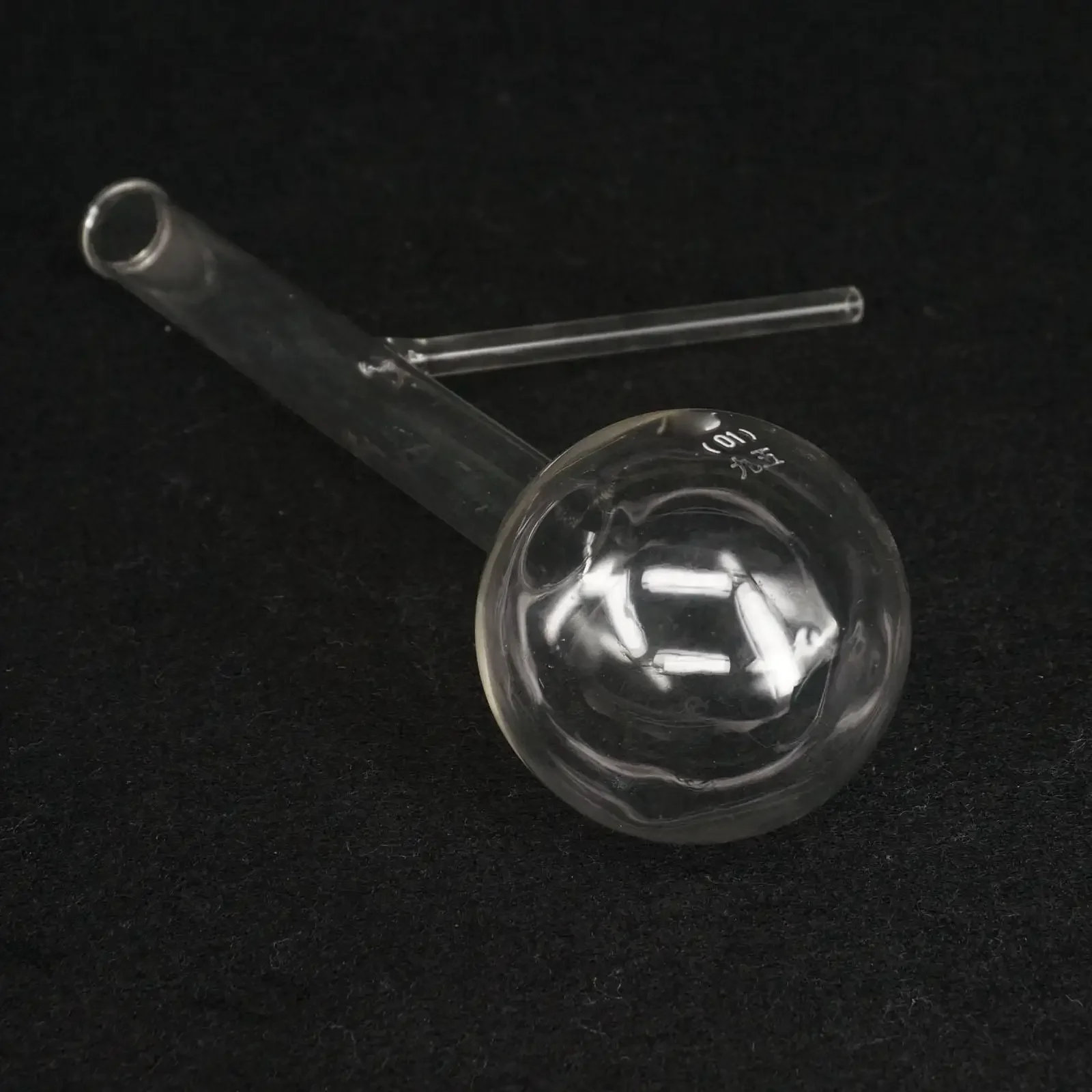 100ml Glass Distillation Flask Round Bottom with Side Arm Distilling Lab Flask