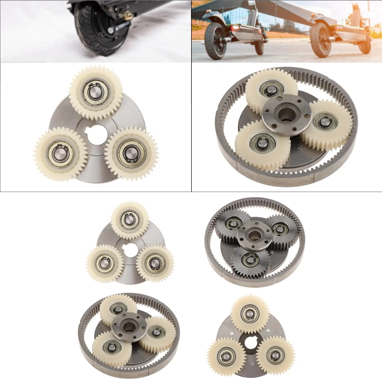 E-bike Gears Replacement Low Temperatures Resistant Steel Abrasion-resistant 36 Tooth Bike Wheel Hub Motor Gear Bike Motor Gear