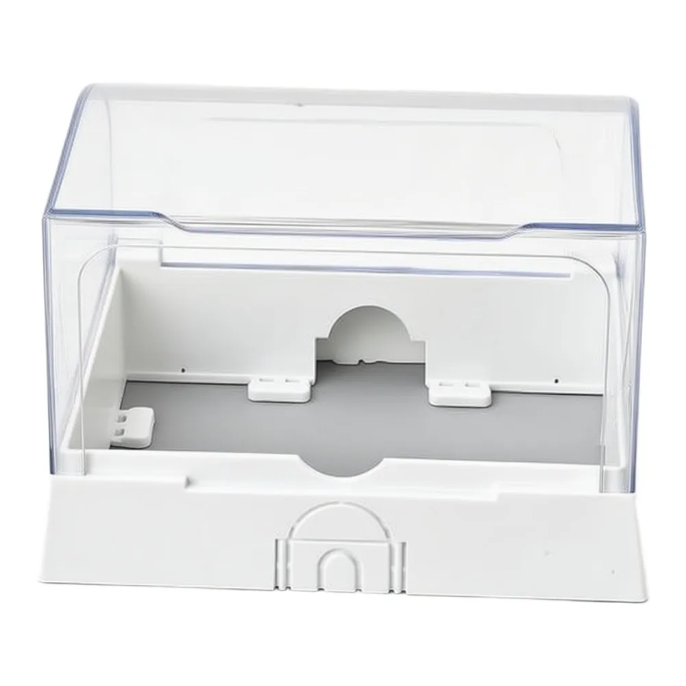 Socket Protector Box Waterproof Raised Design for Bathroom Kitchen Outdoor Use No Drilling Installation Required