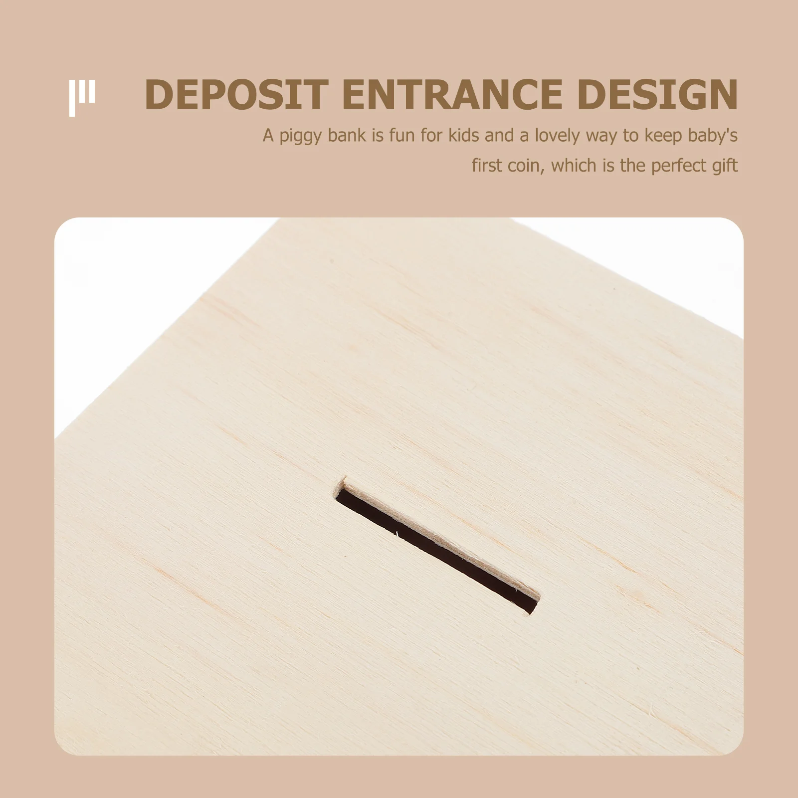 3 قطعة خشب مطلي على شكل حيوان مربع خشبي توفير جرة أطفال متعددة الوظائف عملة صندوق المال ديكور المنزل صندوق تخزين لعبة هدية