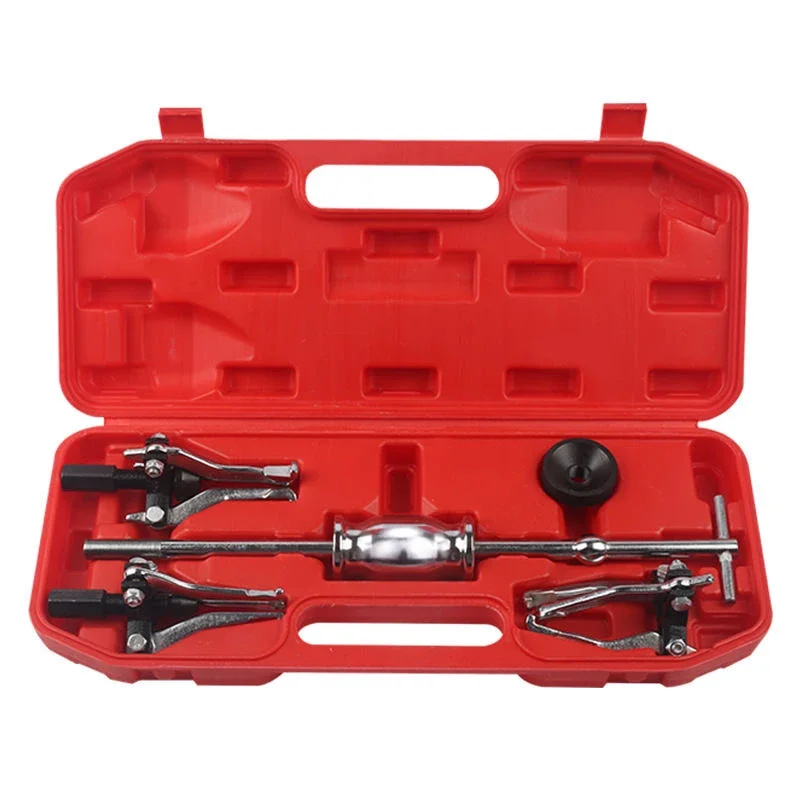 

Three-claw Sliding Hammer Puller Set Inner Hole Outer Hole Bearing Puller Disassembly Extractor Multi-function Car Repair Tool