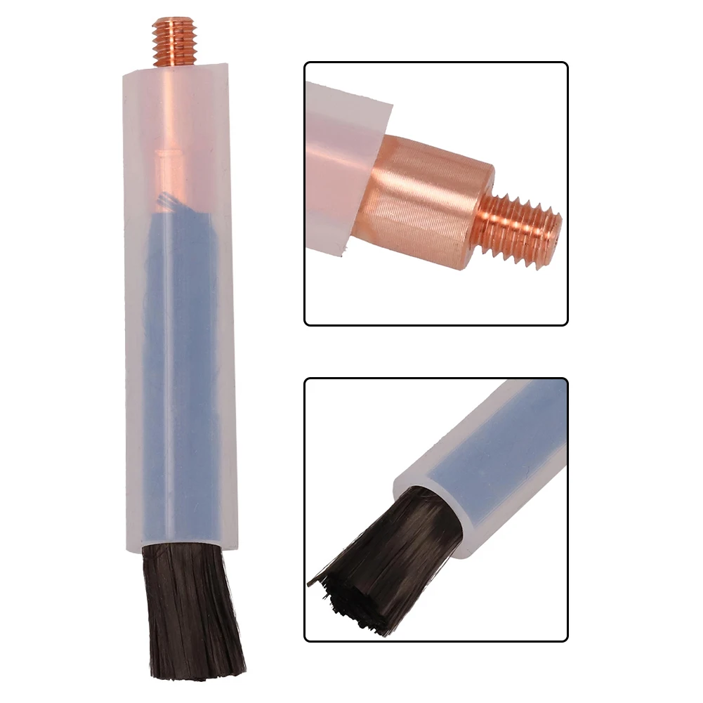 

Cleaning Tool Brush Weldseam Copper Cover M10 M6 M8 MAG Remove Temper Color TIG WIG Weld Cleaner Brush Pickling