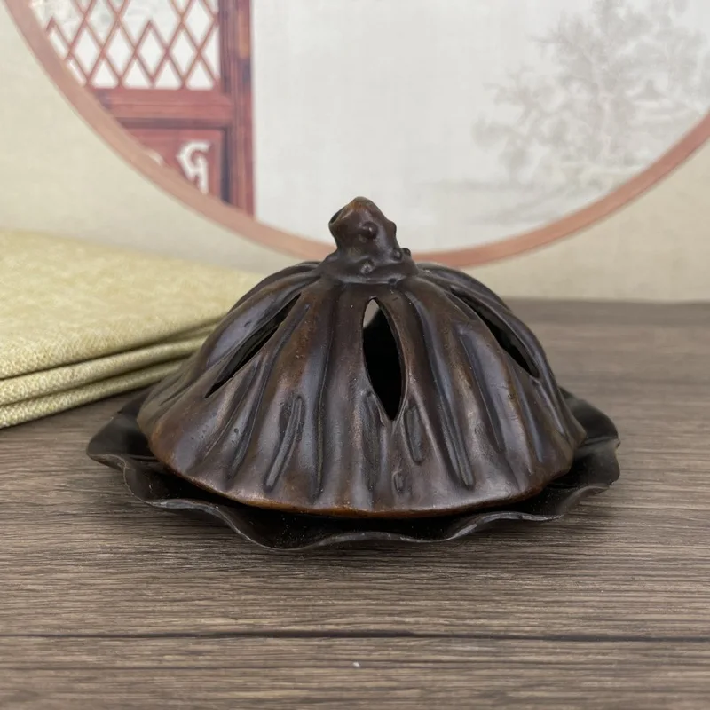 

Lotus Seedpod Incense Coil Burner Home Tea Ceremony Incense Burner Incense Supplies Lotus Leaf Incense Coil Burner