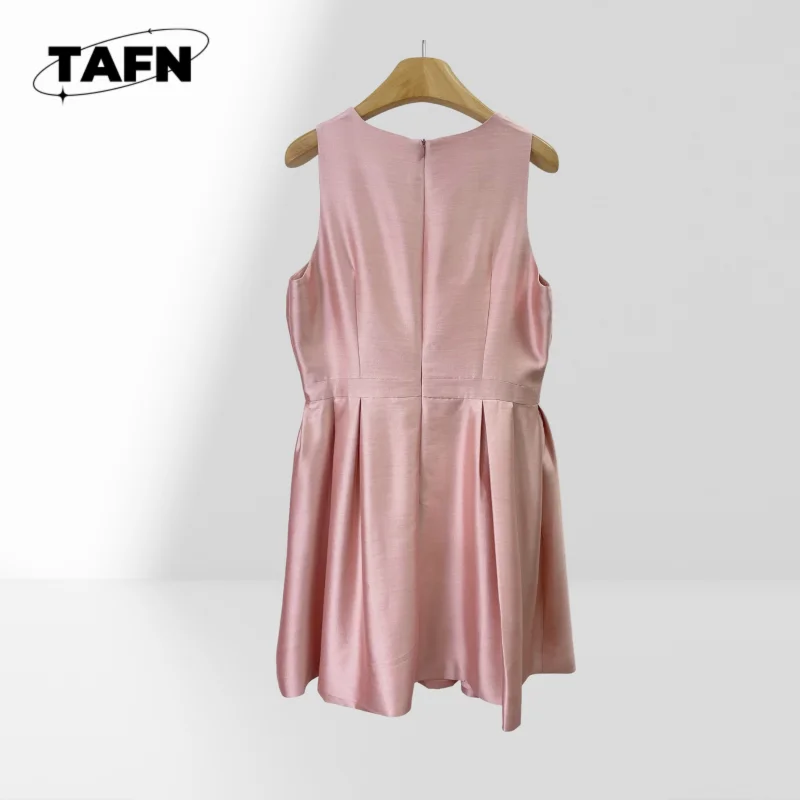 Vestido de cachemira premium de moda retro – Vestido de cachemira retro de alta gama cómodo y elegante – Cómodo y elegante AG321