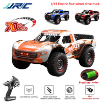 JJRC Q130 1:14 70 KM/H or 50KM/H 4WD RC Car With Light Brushless Motor Cars Remote Controlled High Speed Drift Monster Truck Toy