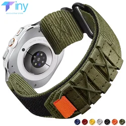 No Gaps Nylon Strap para Samsung Galaxy Watch, Pulseira, Pulseira Esportiva, Ajuste Rápido, 7 Ultra, 47mm