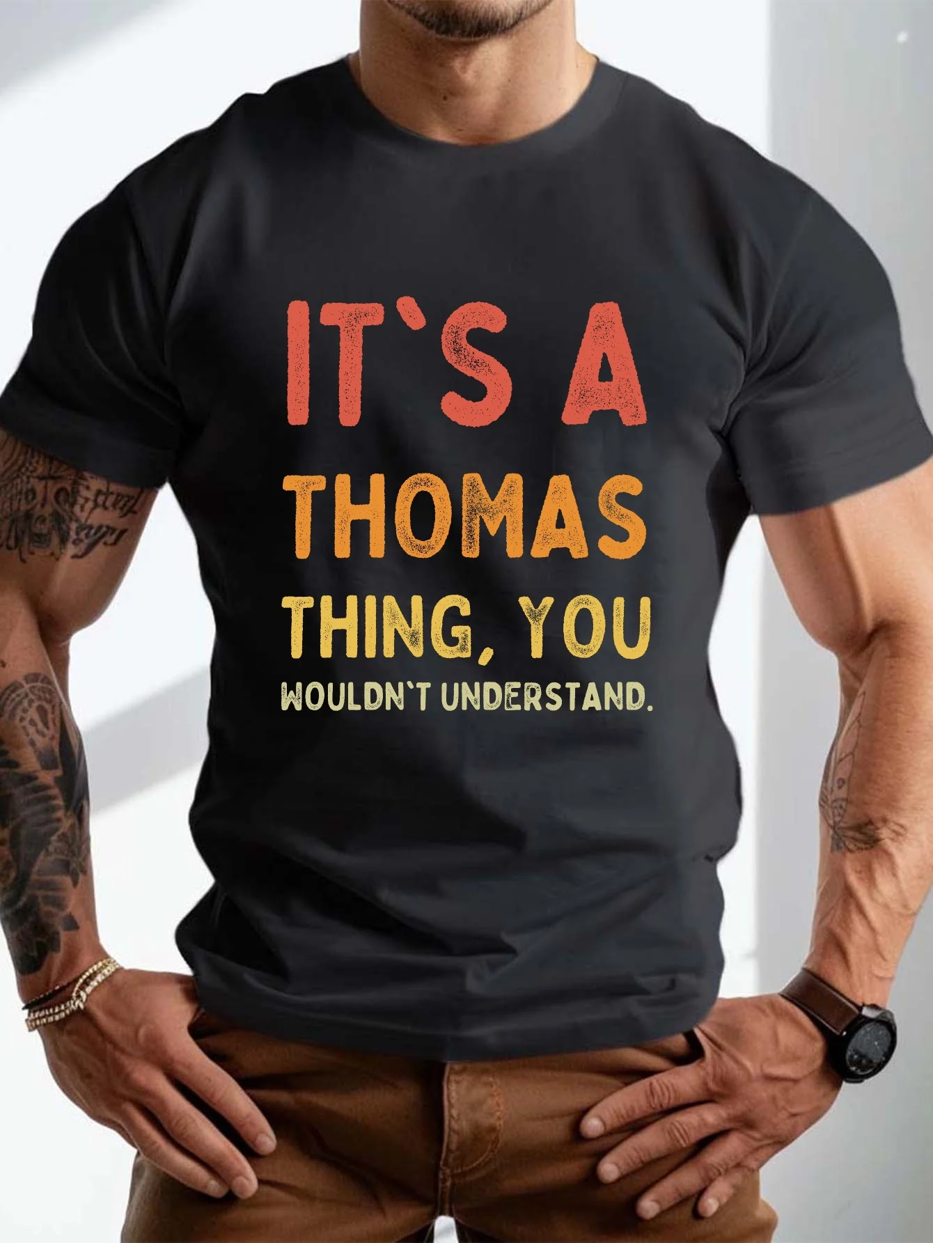 

New t-shirt-Plus Size Men's Summer