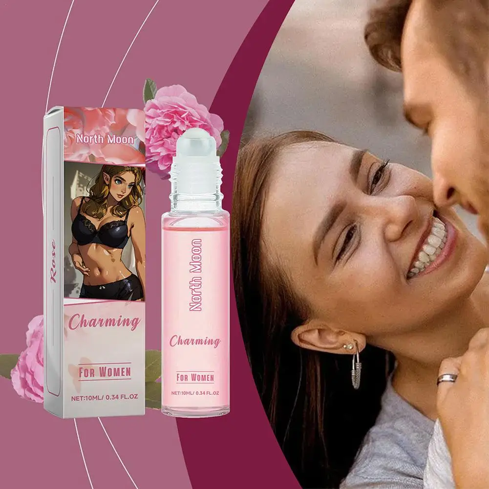 น้ําหอมฟีโรโมนโรลออนสําหรับผู้หญิง เพิ่มกลิ่นดอกไม้ที่มีเสน่ห์ กลิ่นหอมติดทนนาน ให้ความสดชื่น โรแมนติก เดท น้ําหอมแสงกุหลาบ