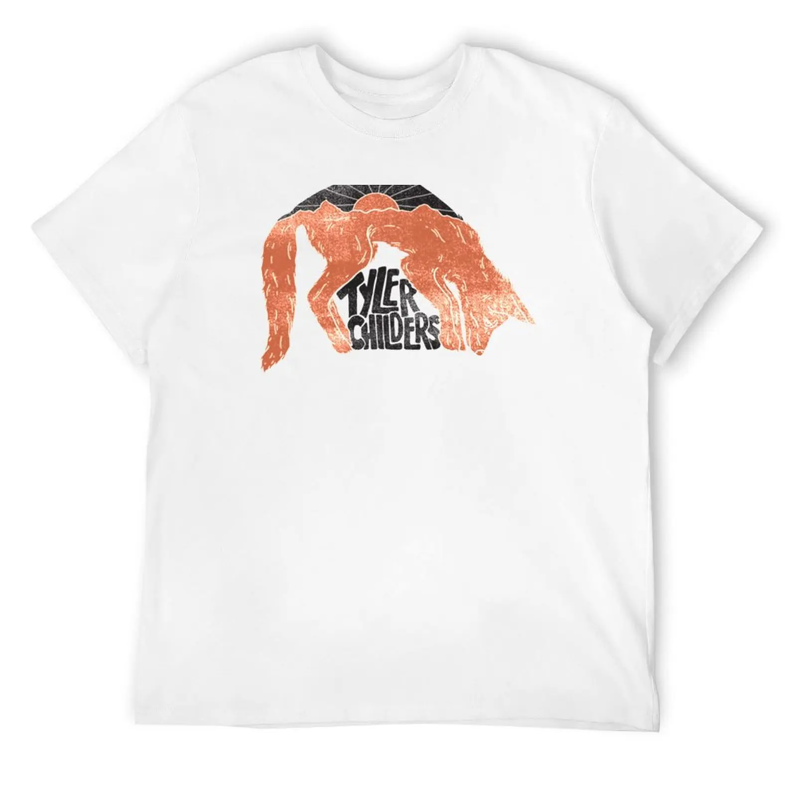 

Tyler Childers -Fox- T-Shirt Short sleeve tee tees plus size tops slim fit t shirts for men