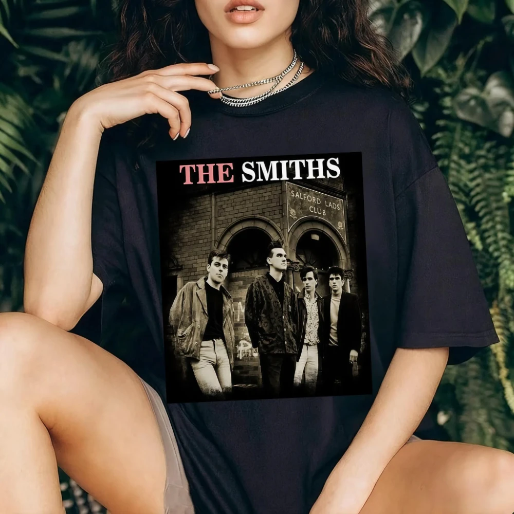 T-shirt The Smiths édition limitée - T-shirt unisexe du groupe - Cadeau de vêtements musicaux indépendants - T-shirt de l'album Queen Is Dead